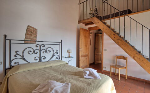 Logement Fienile: chambre à coucher