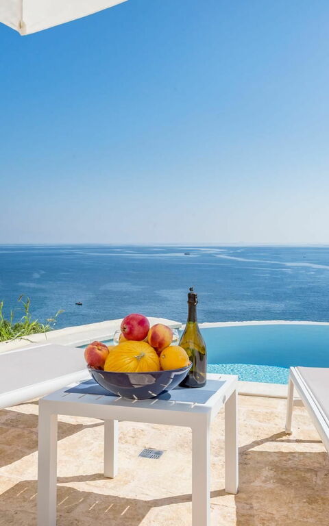 Villa Infinity: Balcon / Terrasse / Patio, bassin, Extérieur