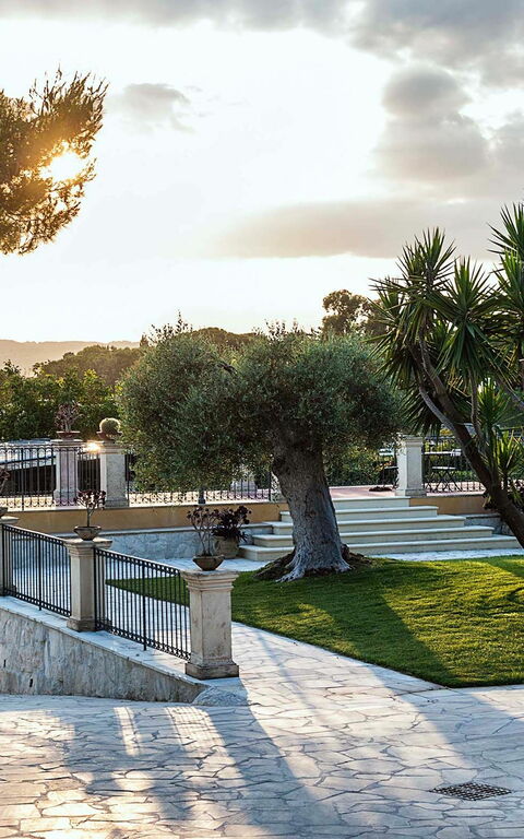 Villa Carolina: Extérieur, Jardin