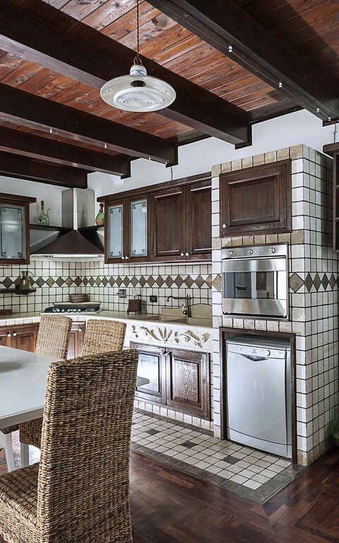 Villa Carolina: Cuisine, Salle à manger