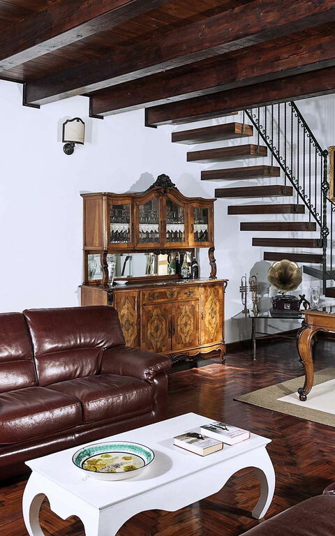 Villa Carolina: Salon