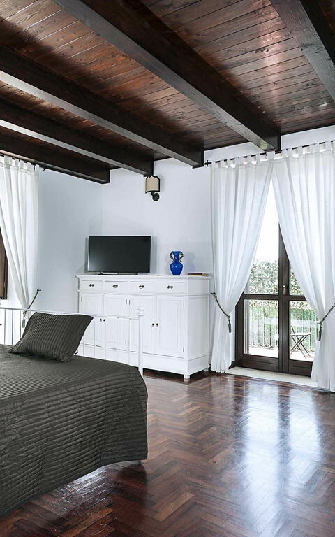 Villa Carolina: chambre à coucher