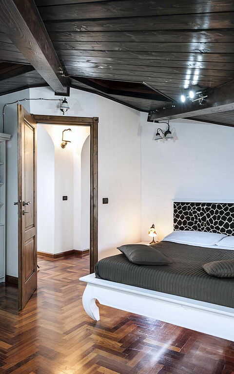 Villa Carolina: chambre à coucher