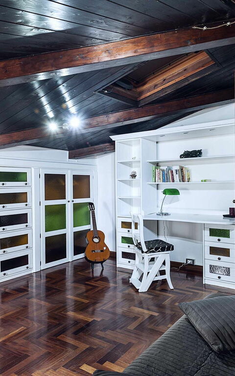 Villa Carolina: chambre à coucher