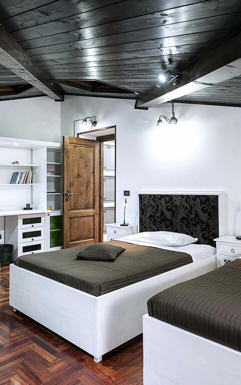 Villa Carolina: chambre à coucher