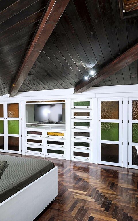 Villa Carolina: chambre à coucher