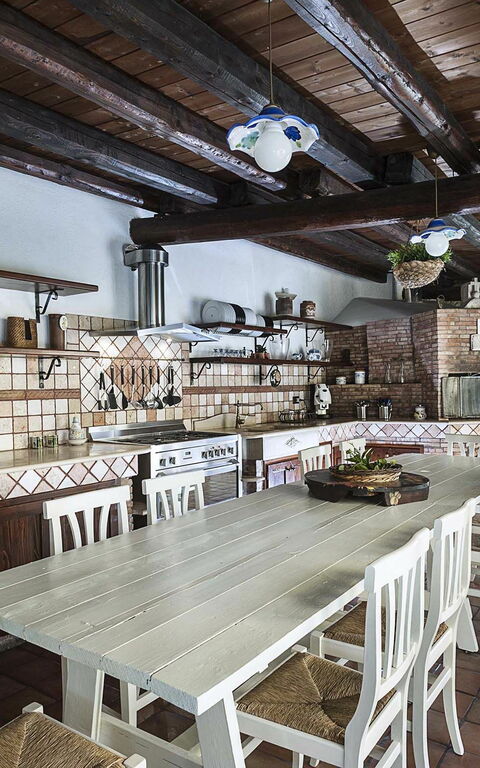 Villa Carolina: Cuisine, Salle à manger