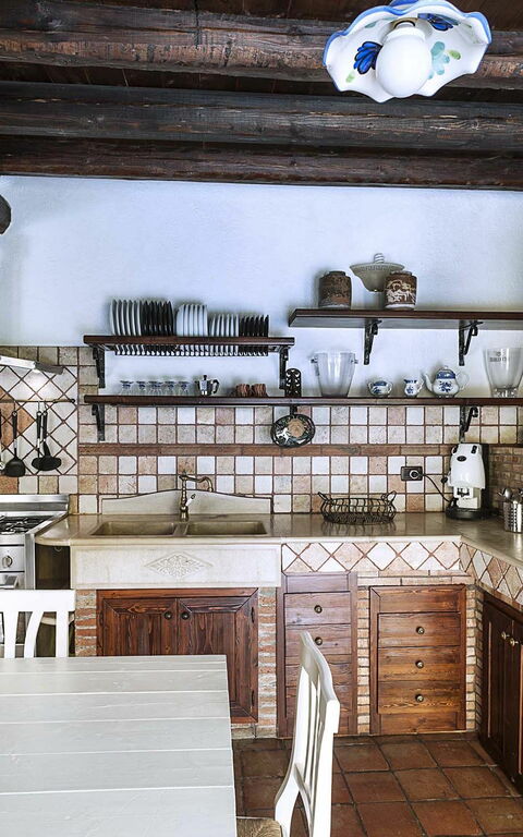 Villa Carolina: Cuisine, Salle à manger