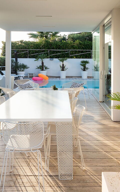 Villa Bellini: Balcon / Terrasse / Patio