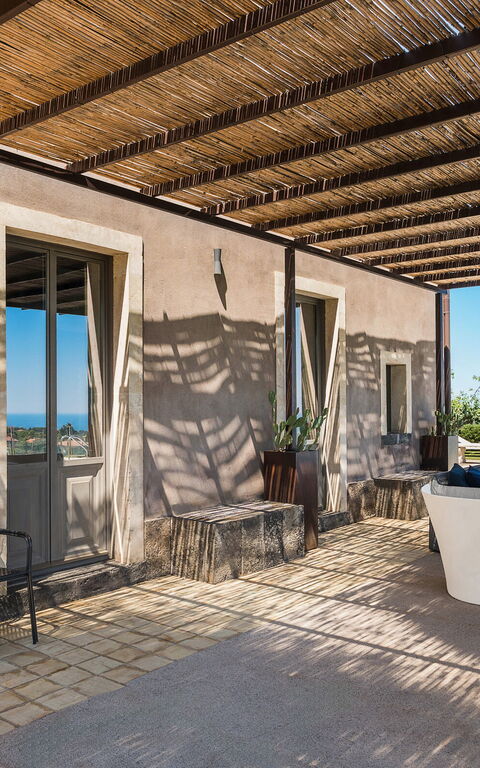 Villa Torre Etnea: Balcon / Terrasse / Patio, Extérieur, Extérieurs