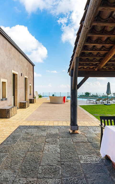 Villa Torre Etnea: Extérieur, Jardin