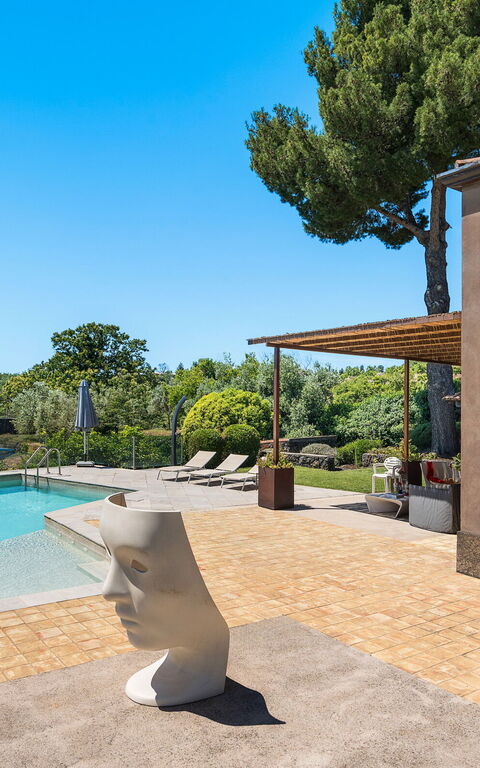 Villa Torre Etnea: bassin, Extérieur, Extérieurs