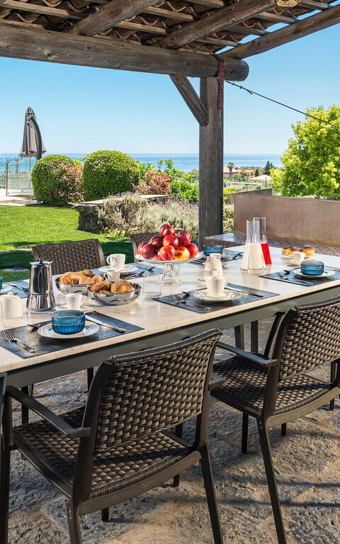 Villa Torre Etnea: Balcon / Terrasse / Patio, Extérieur, Extérieurs, Jardin