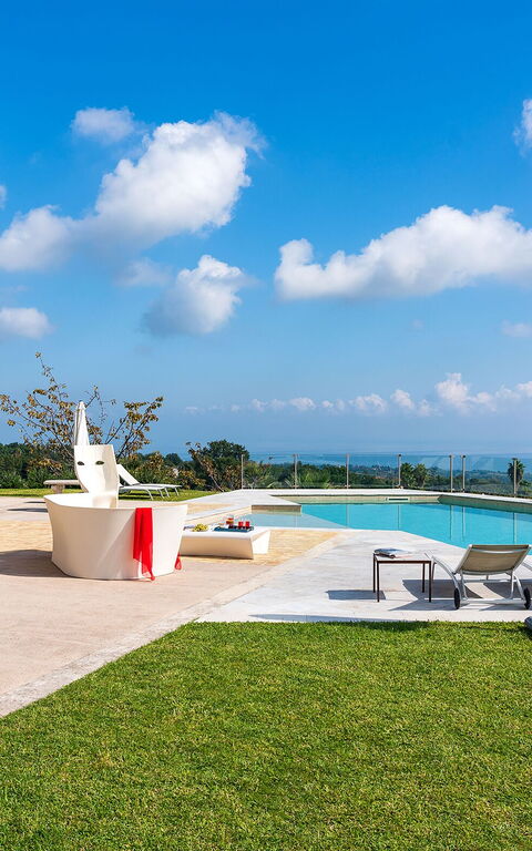 Villa Torre Etnea: Extérieur, Jardin