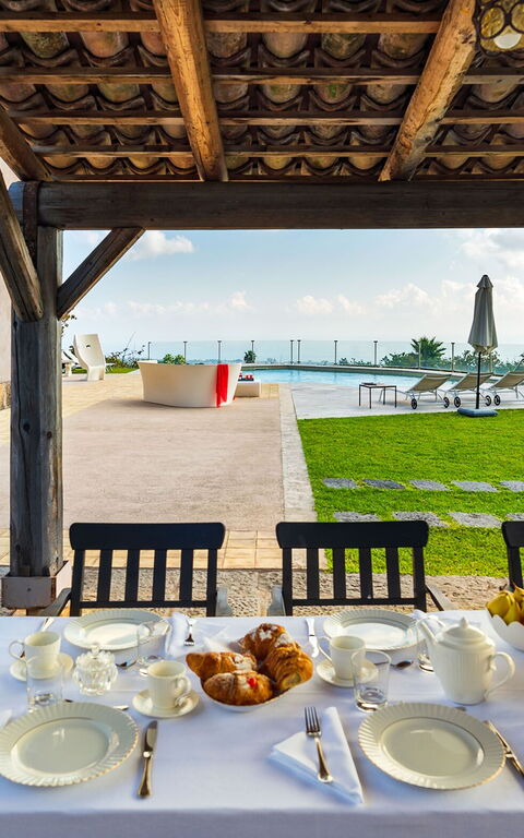 Villa Torre Etnea: Balcon / Terrasse / Patio, Extérieur, Jardin