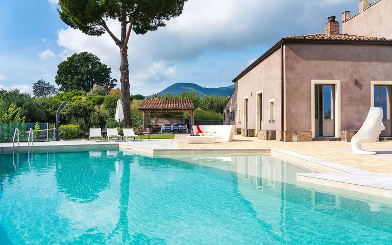 Villa Torre Etnea: bassin