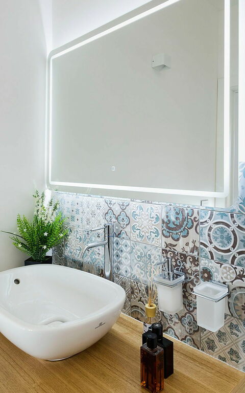 Villa San Lorenzo Rosmarino: Salle de bain