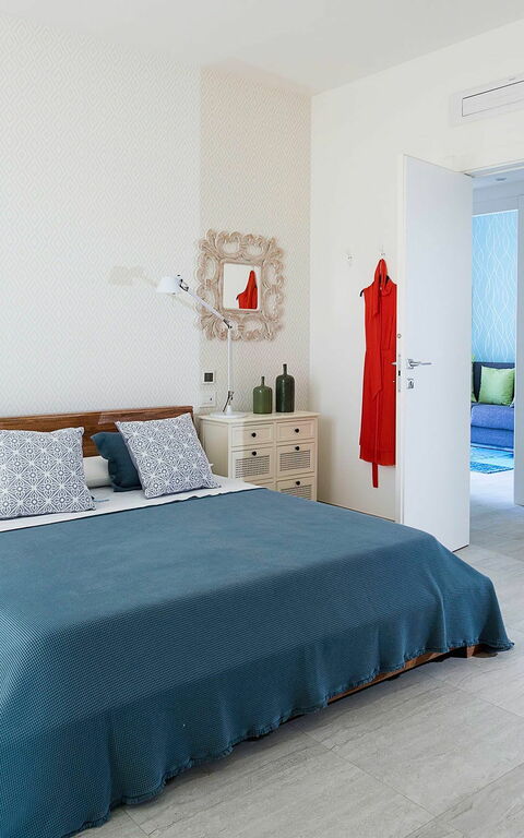 Villa San Lorenzo Rosmarino: chambre à coucher