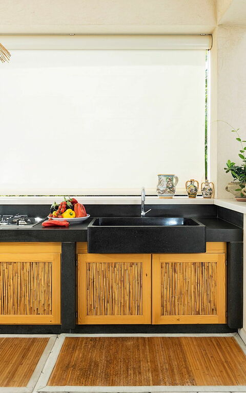 Villa La Plage: Cuisine