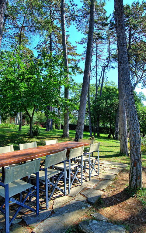 Villa Cuculo: Jardin