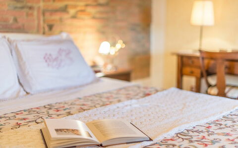 Logement Ambra: chambre à coucher