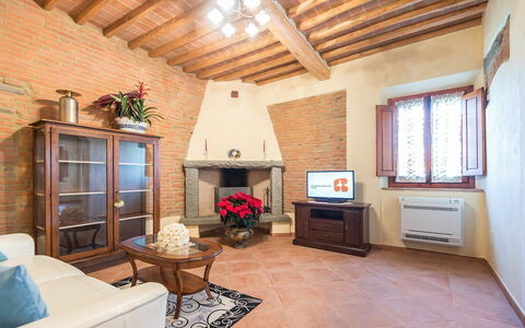 Logement Turchese: Cuisine, Salle à manger, Salon