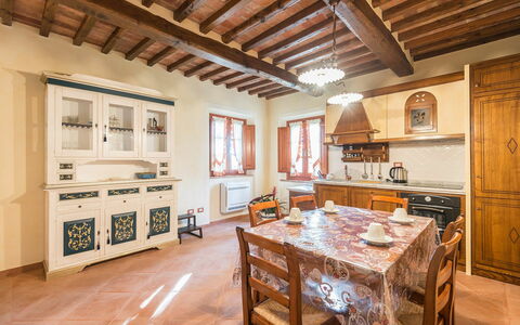 Logement Turchese: Cuisine, Salle à manger