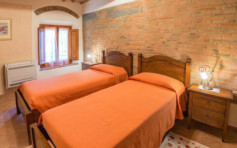 Logement Ambra: chambre à coucher