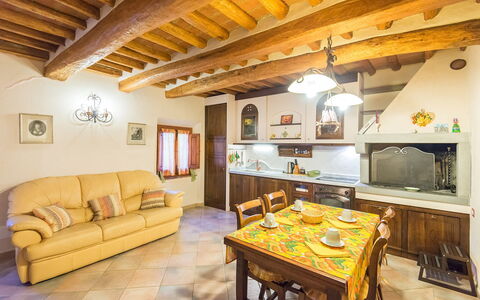 Logement Argento: Cuisine, Salle à manger, Salon