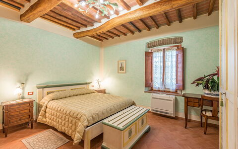 Logement Smeraldo: chambre à coucher