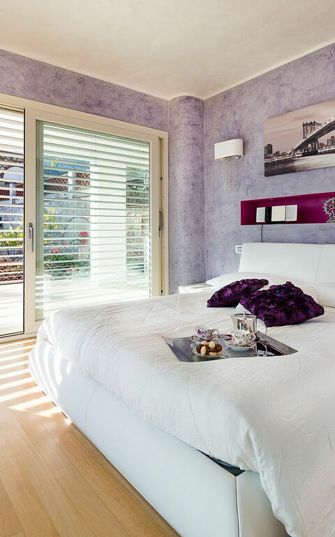 Villa Luce: chambre à coucher