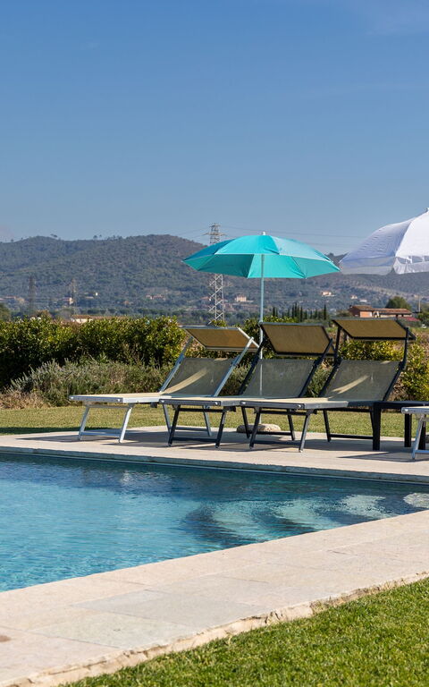 Villa Dei Vini: bassin, Extérieur, Jardin, Vues