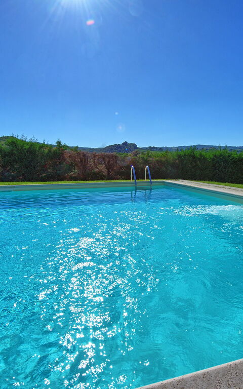 Villa Il Caggio: bassin, Été, Extérieurs