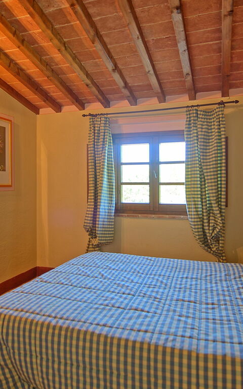 Villa Il Caggio: chambre à coucher