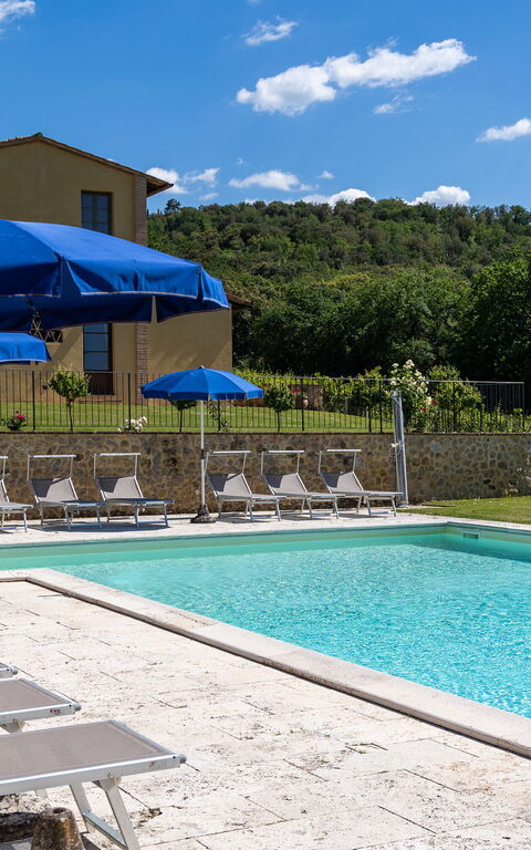 Villa Il Caggio: bassin, Extérieur, Extérieurs