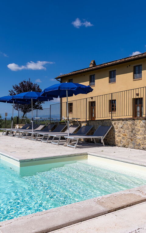 Villa Il Caggio: bassin, Extérieur, Extérieurs