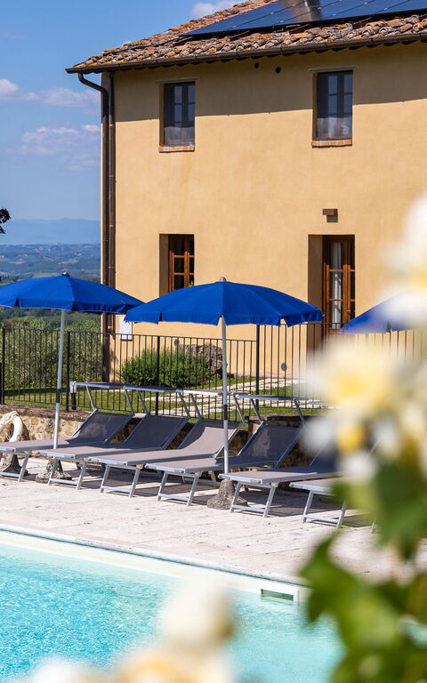 Villa Il Caggio: bassin, Extérieur, Extérieurs