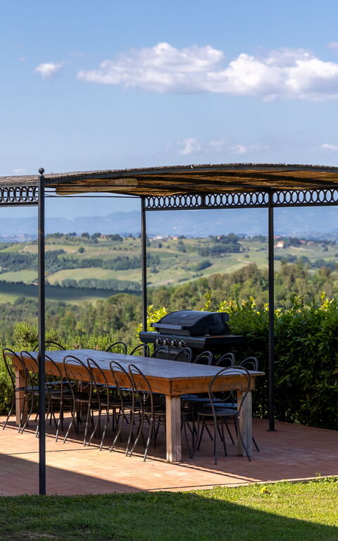 Villa Il Caggio: Balcon / Terrasse / Patio, Extérieur, Extérieurs, Vues