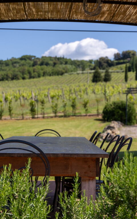 Villa Il Caggio: Balcon / Terrasse / Patio, Extérieur, Extérieurs, Vues