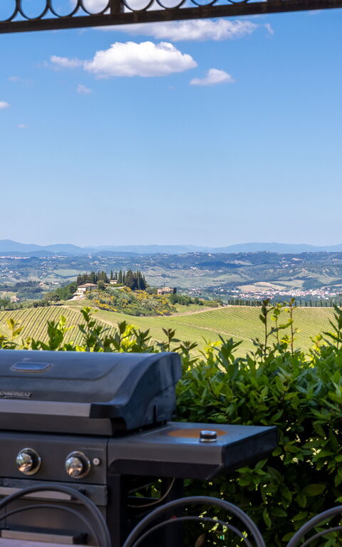 Villa Il Caggio: Balcon / Terrasse / Patio, Extérieur, Extérieurs, Vues