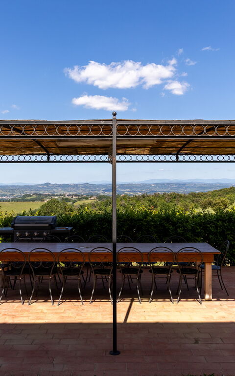 Villa Il Caggio: Balcon / Terrasse / Patio, Extérieur, Extérieurs, Vues