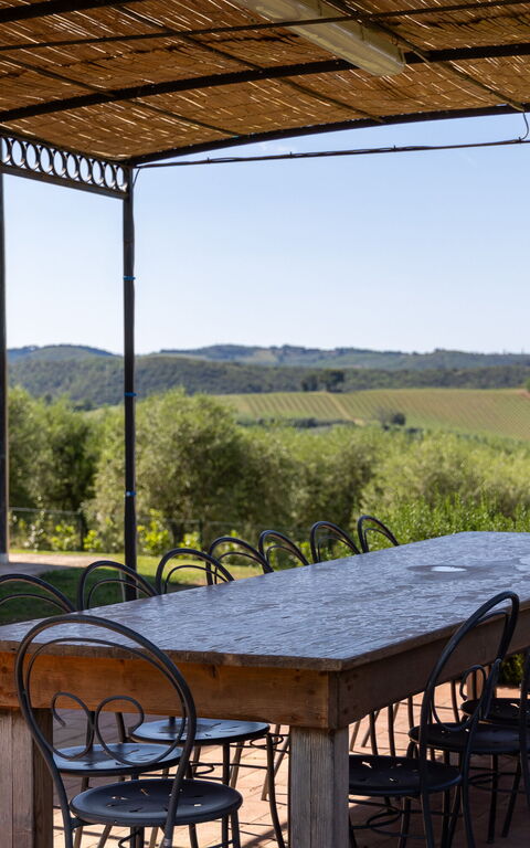 Villa Il Caggio: Balcon / Terrasse / Patio, Extérieur, Extérieurs, Vues
