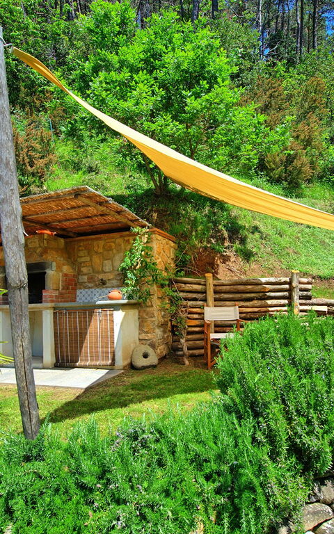 Casale Di Cozzile: Jardin