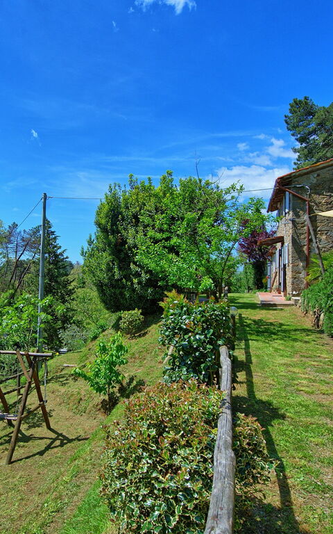 Casale Di Cozzile: Jardin