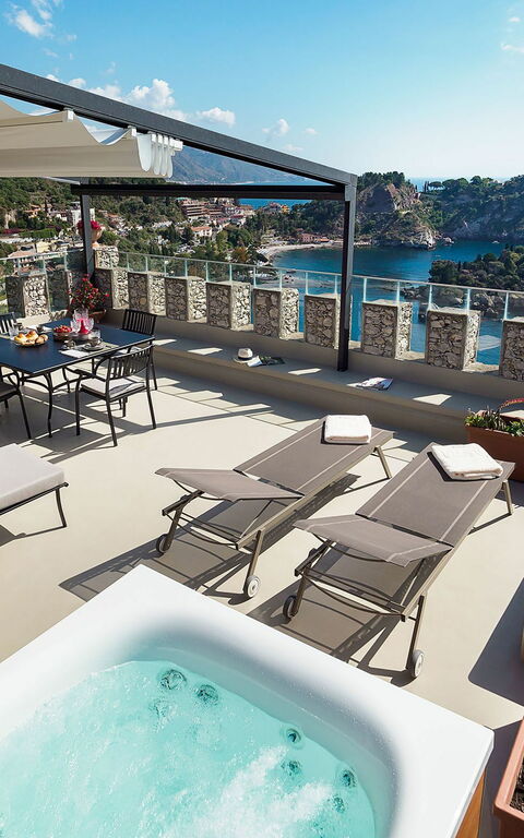 Torre Isola Bella: Balcon / Terrasse / Patio