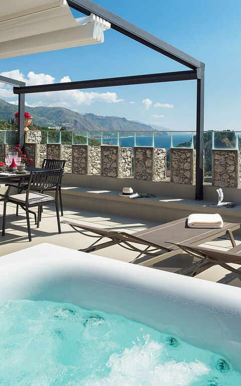 Torre Isola Bella: Balcon / Terrasse / Patio