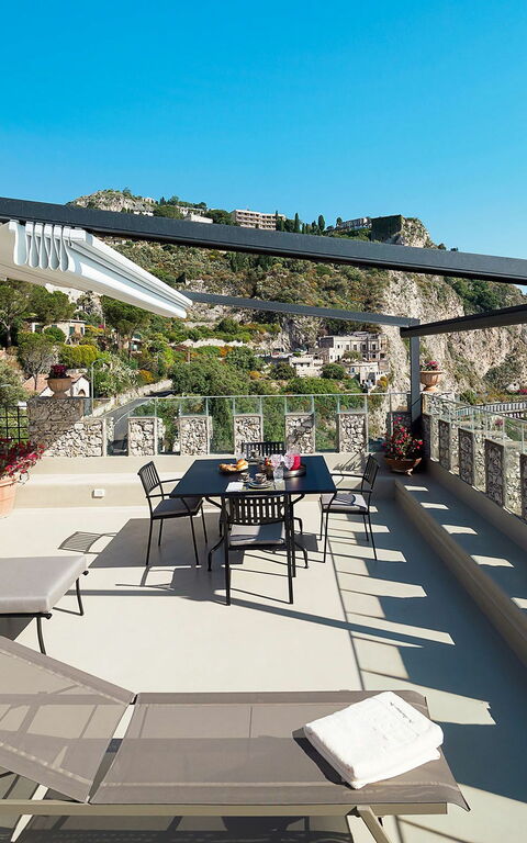 Torre Isola Bella: Balcon / Terrasse / Patio