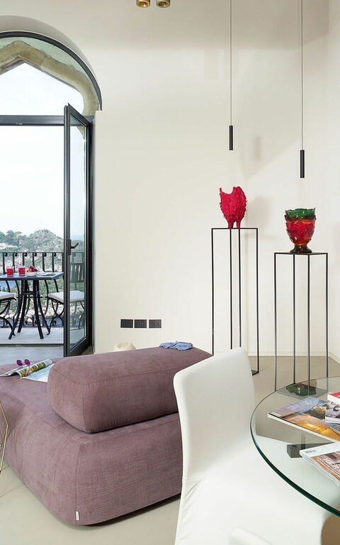 Torre Isola Bella: Salle à manger, Salon