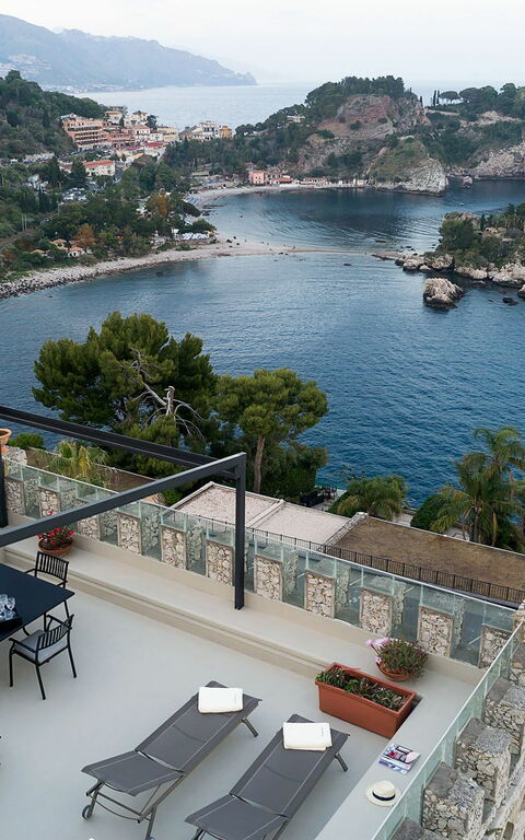 Torre Isola Bella: Balcon / Terrasse / Patio