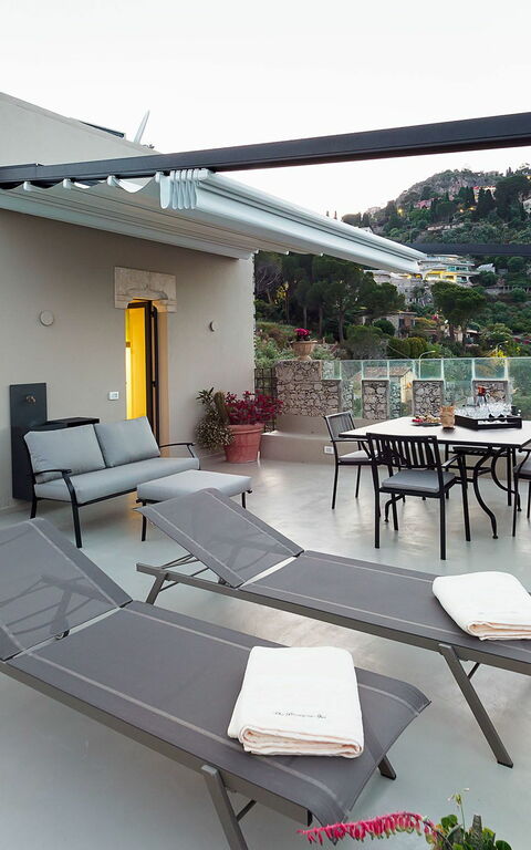 Torre Isola Bella: Balcon / Terrasse / Patio